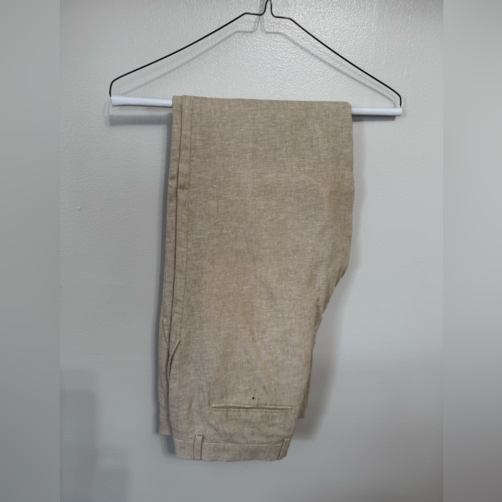 Joseph Abboud Tan Casual Dress Pants